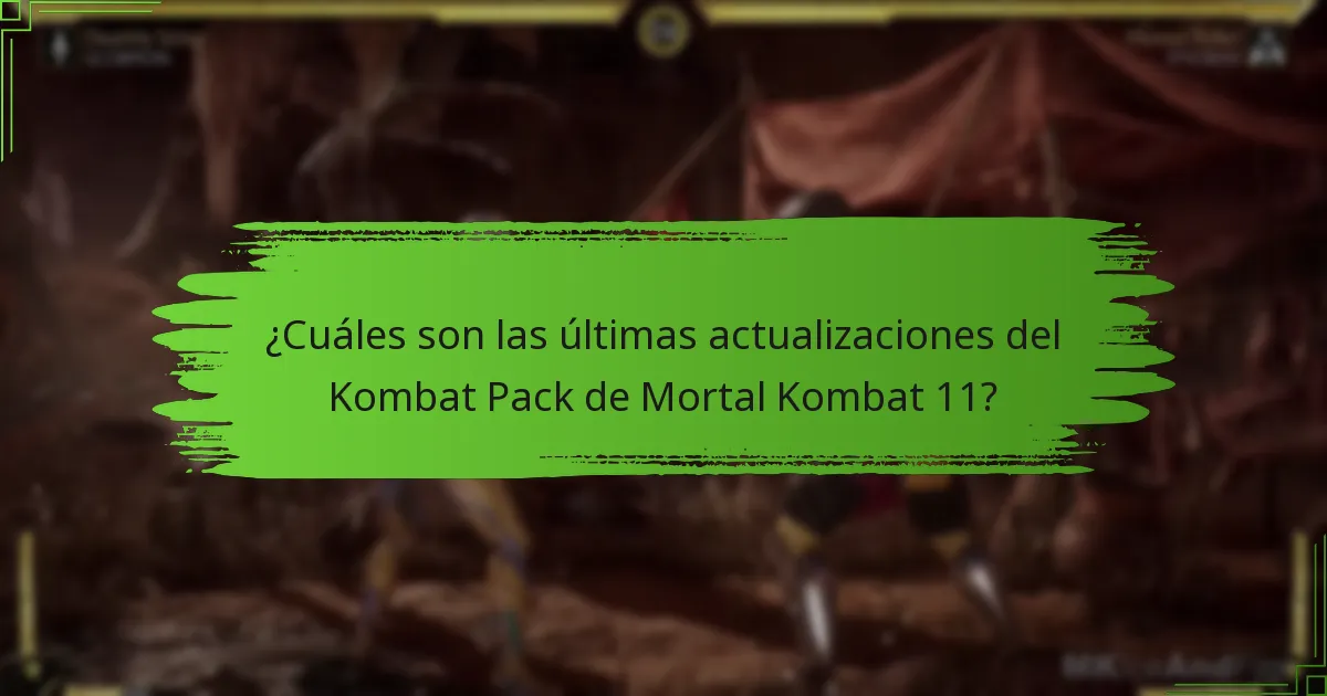 ¿Cómo se compara el Kombat Pack de Mortal Kombat 11 con los packs anteriores?
